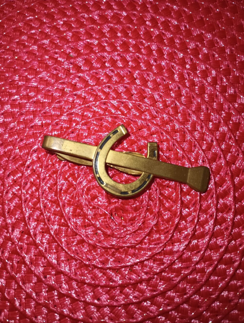 Vintage Tie Bar. Hickok. Horseshoe